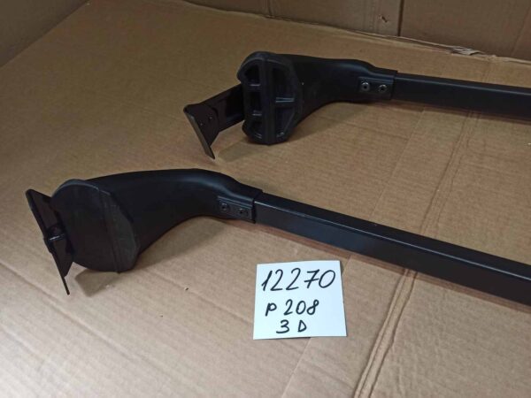 Bagażnik dachowy bazowy belki poprzeczki Oryginał Peugeot 208, 3 drzwi