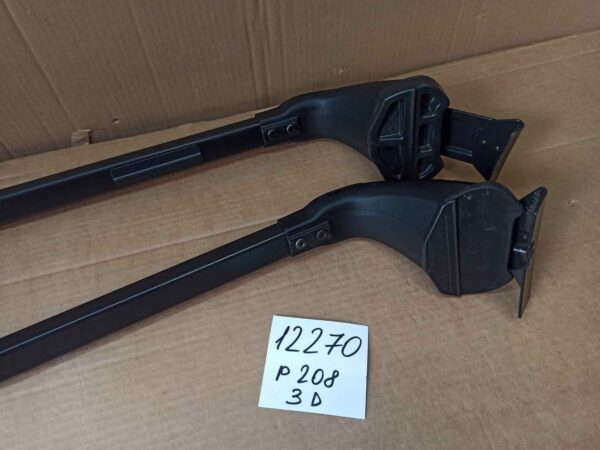 Bagażnik dachowy bazowy belki poprzeczki Oryginał Peugeot 208, 3 drzwi