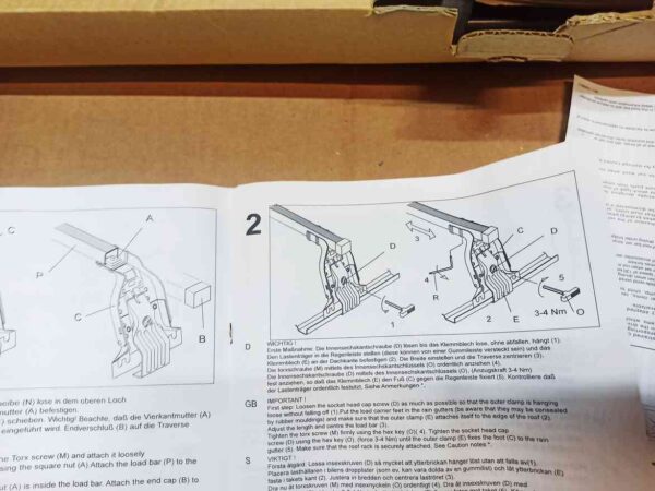 IMG_20211020_163616_scaled.jpg Bagaznik dachowy 2514 Escort Fiesta Colt Galant Corsa Astra Mégane