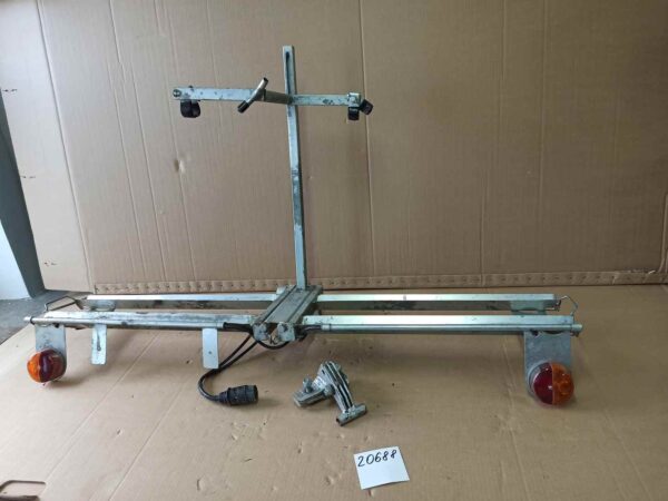 Uchwyt bagażnik rowerowy na hak na 2 rowery