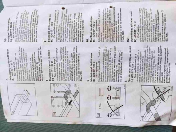 Uchwyt bagażnik rowerowy Votex