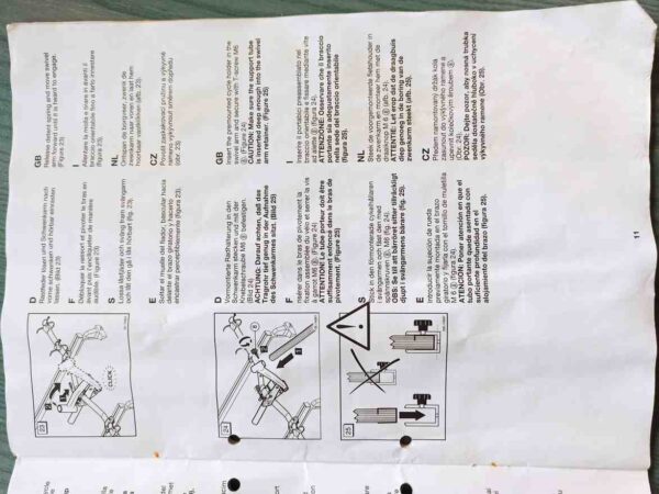 Uchwyt bagażnik rowerowy Votex