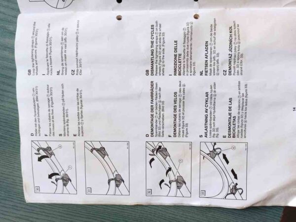 Uchwyt bagażnik rowerowy Votex