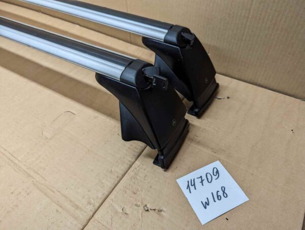 Bagażnik dachowy bazowy belki poprzeczki Mercedes W168 Sedan