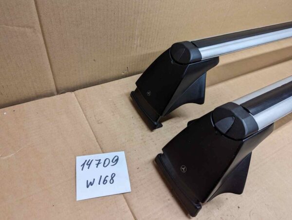 Bagażnik dachowy bazowy belki poprzeczki Mercedes W168 Sedan