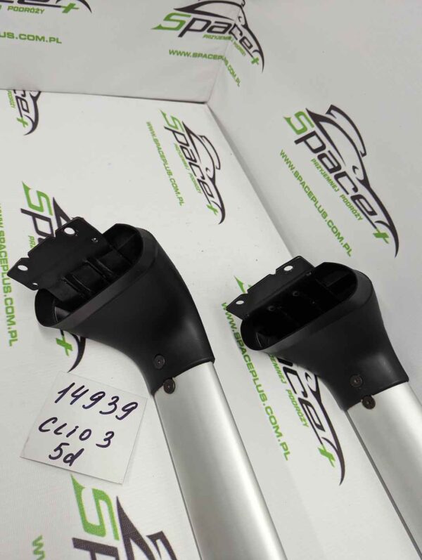 Bagażnik dachowy bazowy belki poprzeczki Renault Clio 3, 5 drzwi