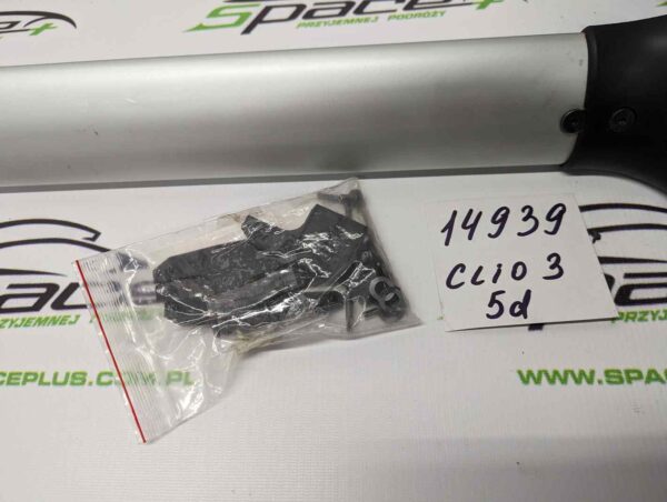 Bagażnik dachowy bazowy belki poprzeczki Renault Clio 3, 5 drzwi