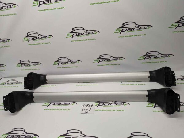 Bagażnik dachowy bazowy belki poprzeczki Renault Clio 3, 5 drzwi