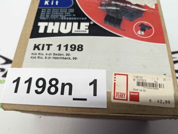 Thule kit 1198 lub 141198 kit dopasowujący