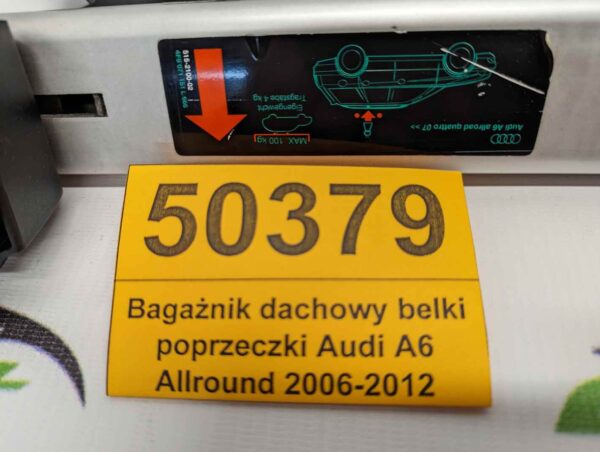 PXL_20240109_153435606_scaled.jpg Bagażnik dachowy bazowy belki poprzeczki Audi A6 Allround 2006-2012