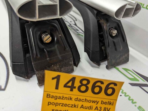 PXL_20240117_185737214_scaled.jpg Bagażnik dachowy bazowy belki poprzeczki Audi A3 8V sportback po 2014.