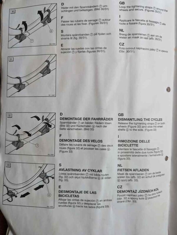 Uchwyt bagażnik rowerowy Votex