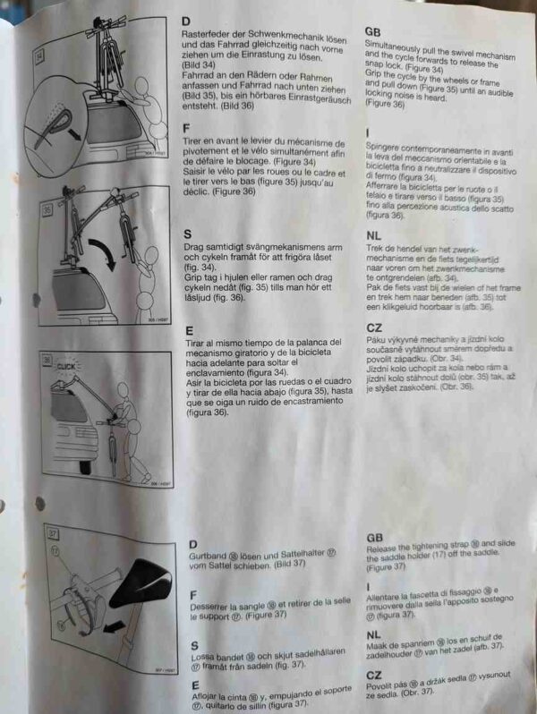 Uchwyt bagażnik rowerowy Votex