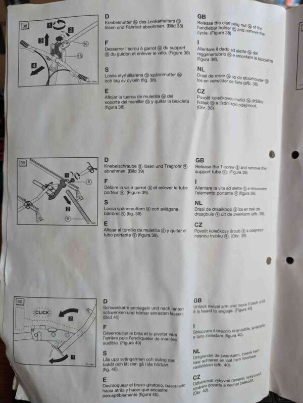 Uchwyt bagażnik rowerowy Votex