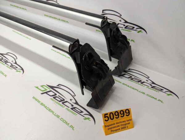 PXL_20240404_063833427_scaled.jpg Bagażnik dachowy bazowy belki poprzeczki Oryginał Peugeot 3008 2