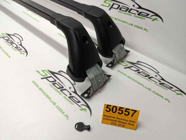 Bagażnik dachowy bazowy belki poprzeczki Nissan Note E12. 13-18