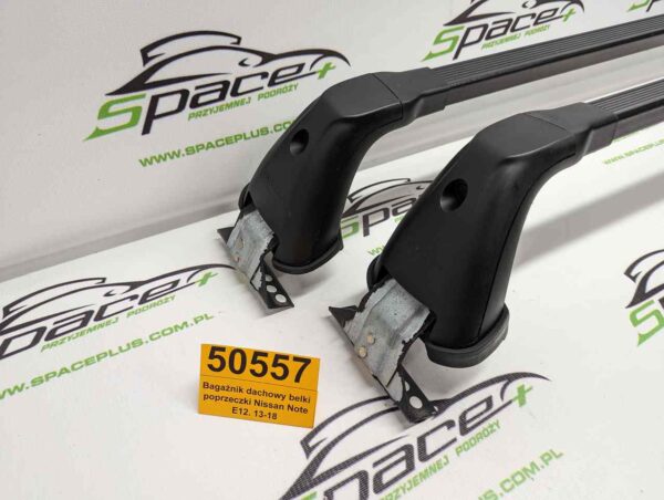 Bagażnik dachowy bazowy belki poprzeczki Nissan Note E12. 13-18