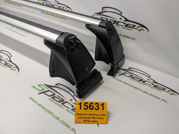 Bagażnik dachowy bazowy belki poprzeczki Mercedes W168 sedan