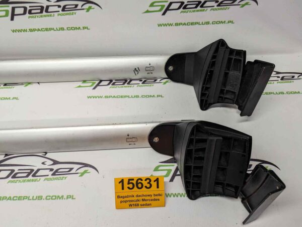 Bagażnik dachowy bazowy belki poprzeczki Mercedes W168 sedan
