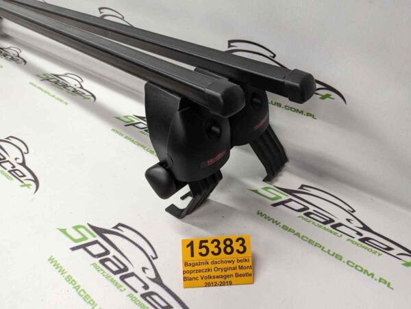 Bagażnik dachowy bazowy belki poprzeczki Oryginał Mont Blanc Volkswagen Beetle 2012-2019