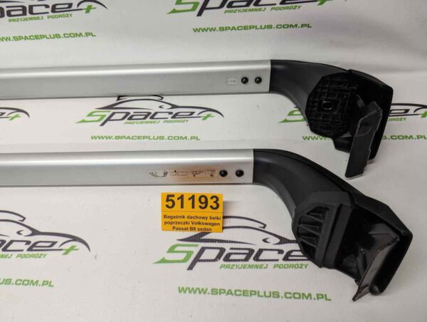 PXL_20240531_083756927_scaled.jpg Bagażnik dachowy bazowy belki poprzeczki Volkswagen Passat B8 sedan