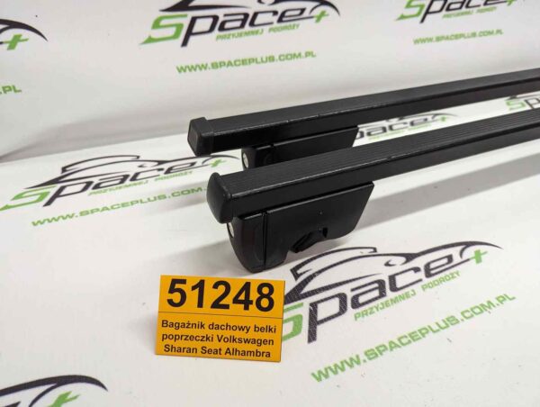 Bagażnik dachowy bazowy belki poprzeczki Volkswagen Sharan, Seat Alhambra, Ford Galaxy