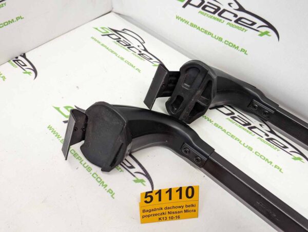 Bagażnik dachowy bazowy belki poprzeczki Nissan Micra K13 10-16