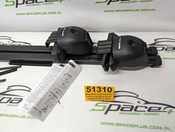 Bagażnik dachowy bazowy belki poprzeczki Mont Blanc ReadyFit RF31 Ford Fiesta 5d 08-17