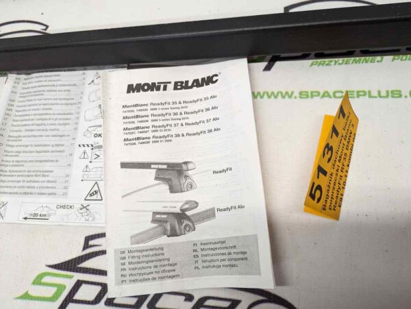 Bagażnik dachowy bazowy Mont Blanc ReadyFit RF35 BMW 3 E91