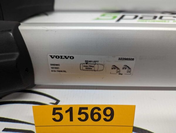 Bagażnik dachowy bazowy belki poprzeczki Oryginał Volvo S60 3