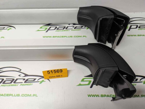 Bagażnik dachowy bazowy belki poprzeczki Oryginał Volvo S60 3