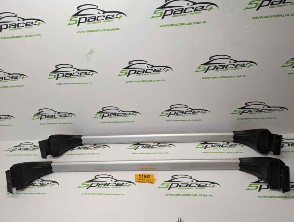 Bagażnik dachowy bazowy belki poprzeczki Renault Clio 4, hatchback 5 drzwi