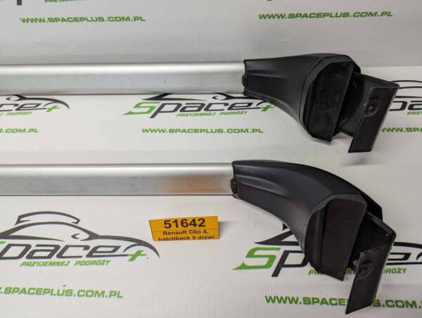 Bagażnik dachowy bazowy belki poprzeczki Renault Clio 4, hatchback 5 drzwi