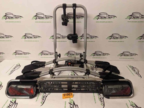 Uchwyt bagażnik rowerowy na hak na 2 rowery Eufab Jake