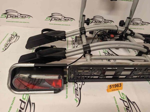 Uchwyt bagażnik rowerowy na hak na 2 rowery Eufab Jake