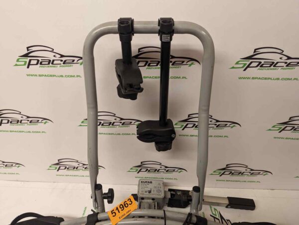 Uchwyt bagażnik rowerowy na hak na 2 rowery Eufab Jake