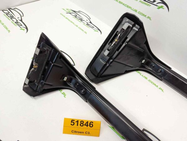 Bagażnik dachowy bazowy belki poprzeczki Citroen C3.