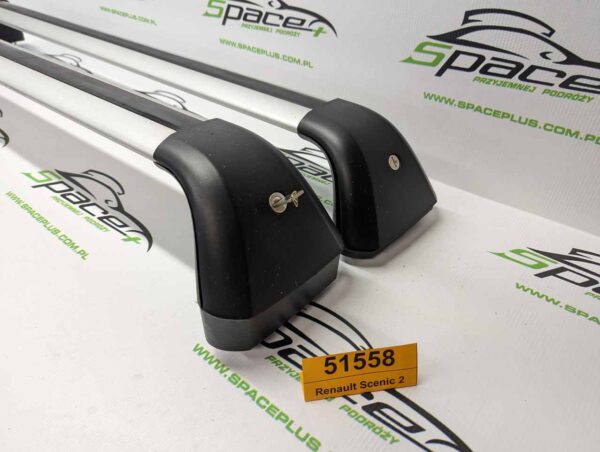 Bagażnik dachowy bazowy belki poprzeczki Renault Scenic 2