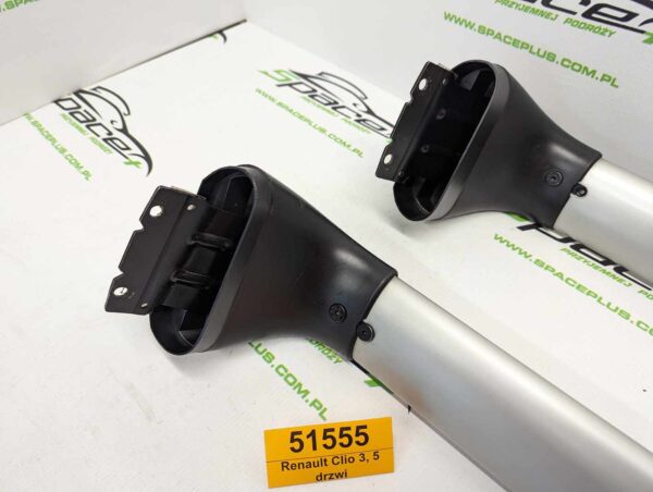 Bagażnik dachowy bazowy belki poprzeczki Renault Clio 3, 5 drzwi