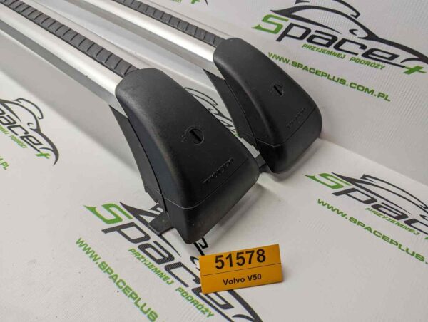 Bagażnik dachowy bazowy belki poprzeczki Volvo V50