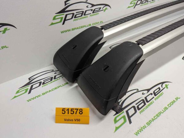 Bagażnik dachowy bazowy belki poprzeczki Volvo V50