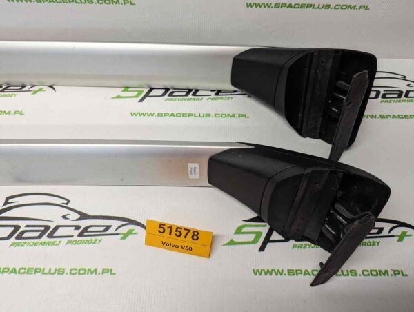 Bagażnik dachowy bazowy belki poprzeczki Volvo V50