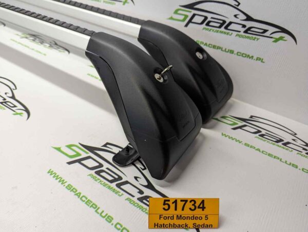 Bagażnik dachowy bazowy belki poprzeczki Ford Mondeo 5 Hatchback, Sedan