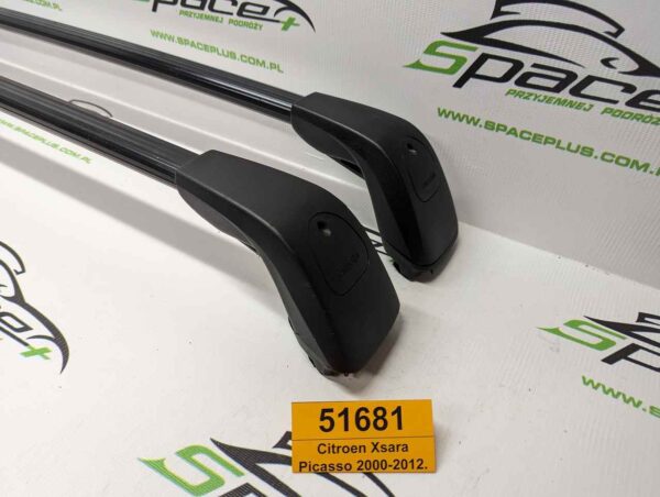 Bagażnik dachowy bazowy belki poprzeczki Citroen Xsara Picasso 2000-2012.