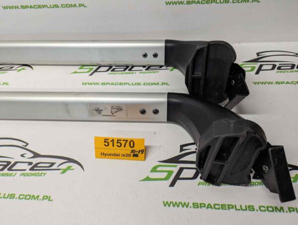 Bagażnik dachowy bazowy belki poprzeczki Oryginał Hyundai ix20 JC