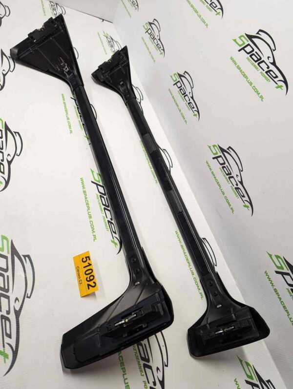 Bagażnik dachowy bazowy belki poprzeczki Citroen C3.