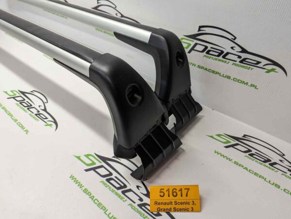 Bagażnik dachowy bazowy belki poprzeczki Renault Scenic 3, Grand Scenic 3