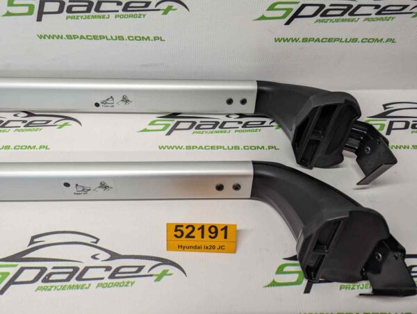 Bagażnik dachowy bazowy belki poprzeczki Oryginał Hyundai ix20 JC