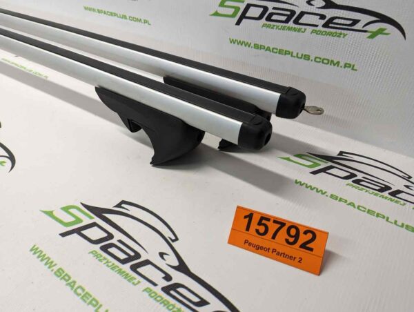 Bagażnik dachowy bazowy belki poprzeczki Peugeot Partner 2 08-18