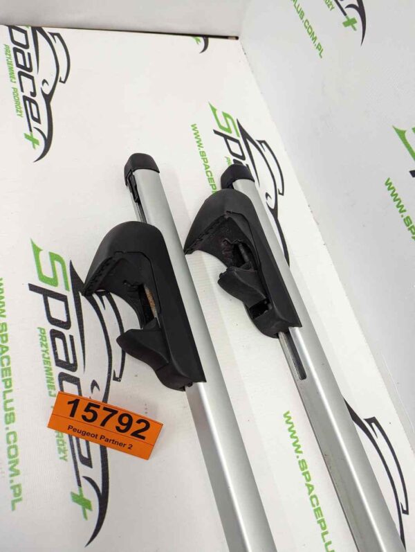 Bagażnik dachowy bazowy belki poprzeczki Peugeot Partner 2 08-18